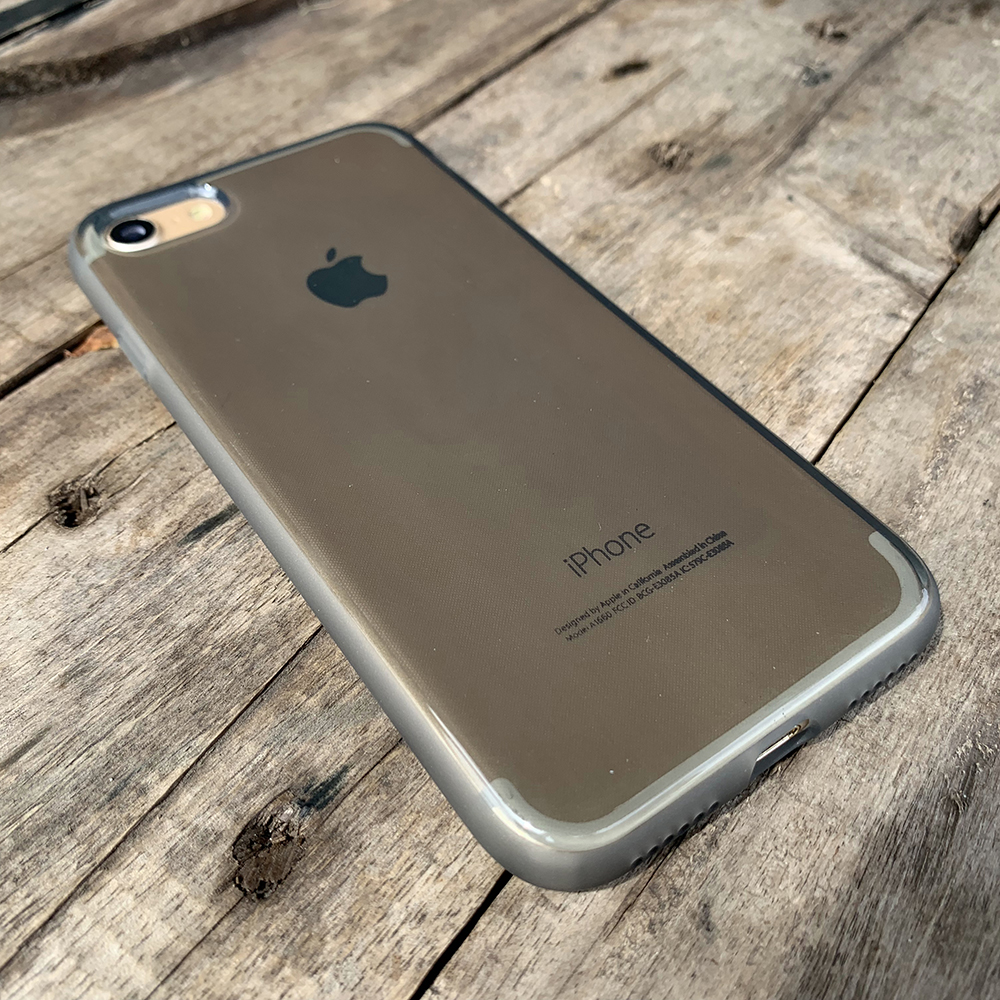Ốp lưng dẻo cao cấp dành cho iPhone 7 / iPhone 8 - Màu đen mờ