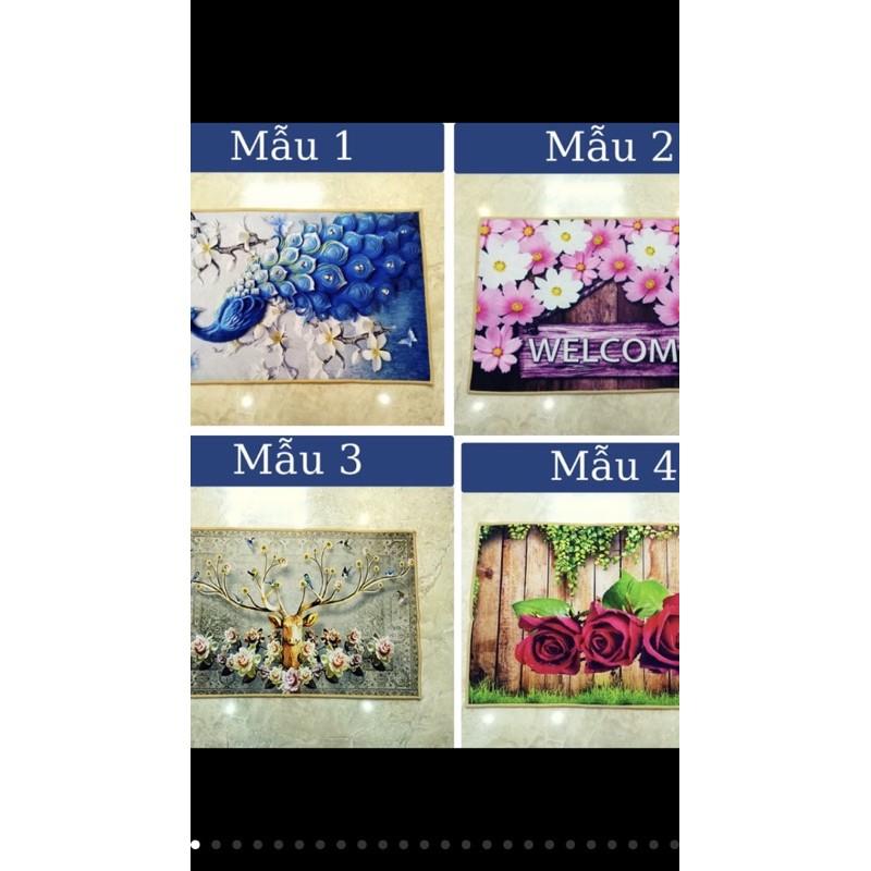 THẢM LAU CHÂN - THẢM CHÙI CHÂN 3D SIÊU THẤM"