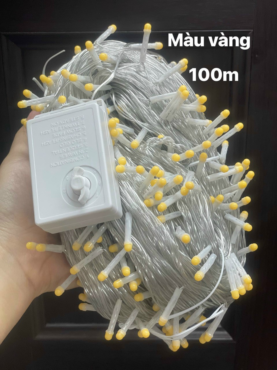 Dây đèn led trang trí noel 100M