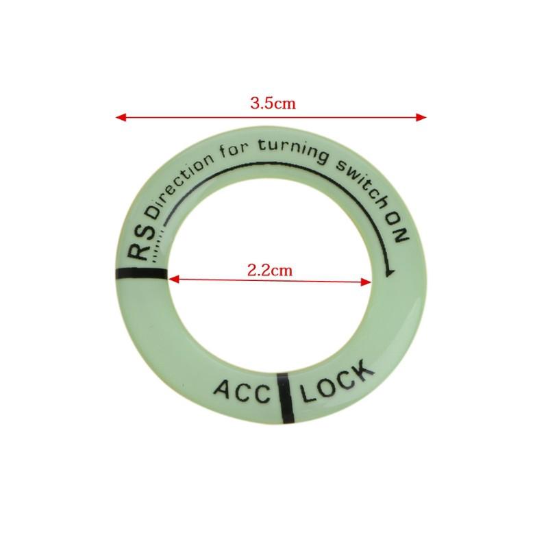 Set 2 Vòng Gắn Công Tắc Đánh Lửa Xe Hơi/Mô Tô