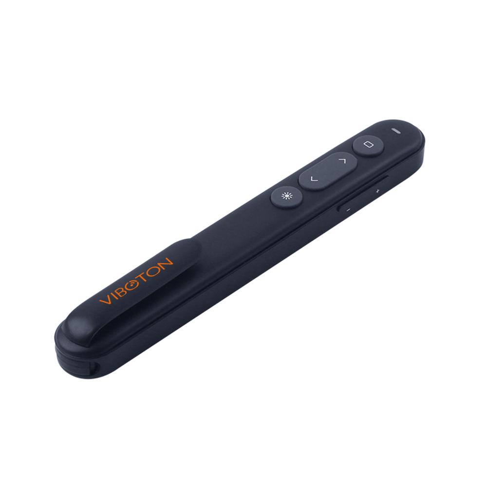 Điều khiển từ xa đa phương tiện không dây cho thuyết trình Powerpoint Con trỏ Laser PPT Flip Pen VIBOTON PP-936 2.4G