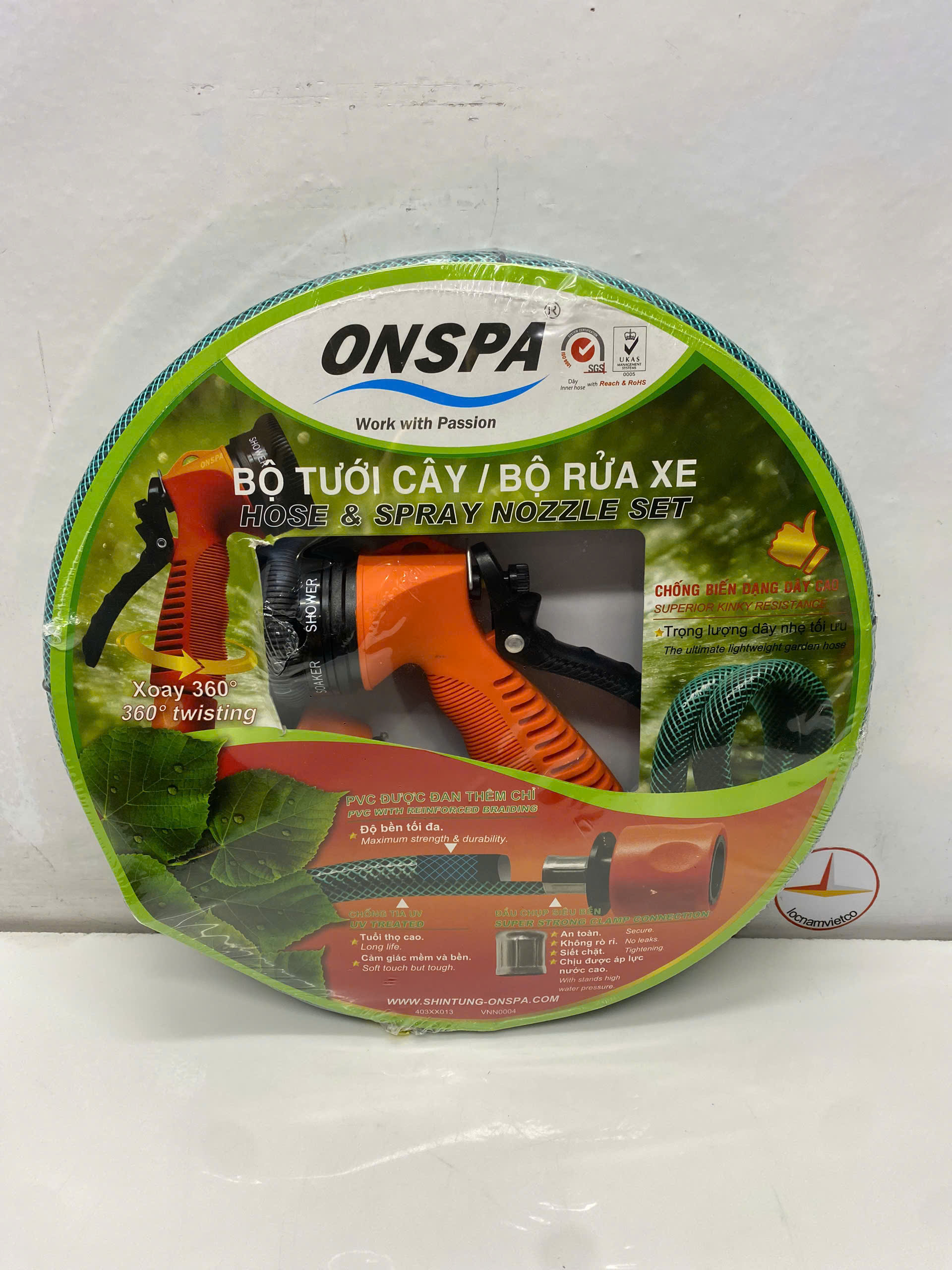 Bộ rửa xe tưới cây Onspa 6030 _ 5m (6 chế độ phun)
