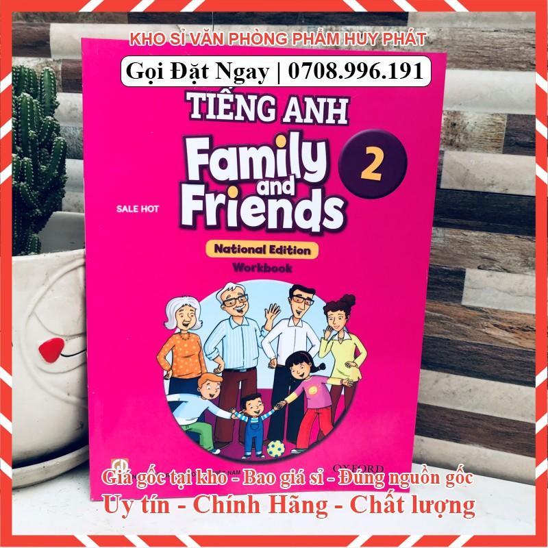 TIẾNG ANH FAMILY LỚP 2 CHÂN TRỜI SÁNG TẠO (BỘ BÀI TẬP+ BÀI HOC)