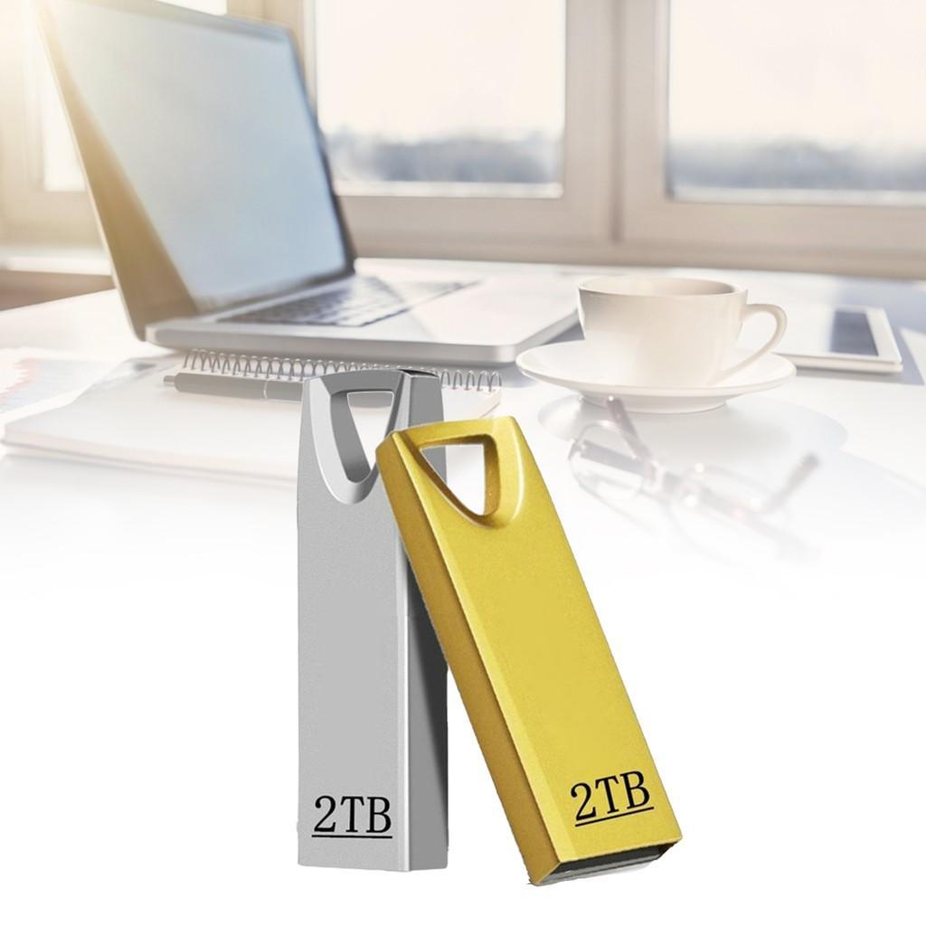 1 / 2TB USB 3.0 Kim loại tốc độ cao ổ đĩa flash U Disk Pendrive cho máy tính xách tay tiện dụng