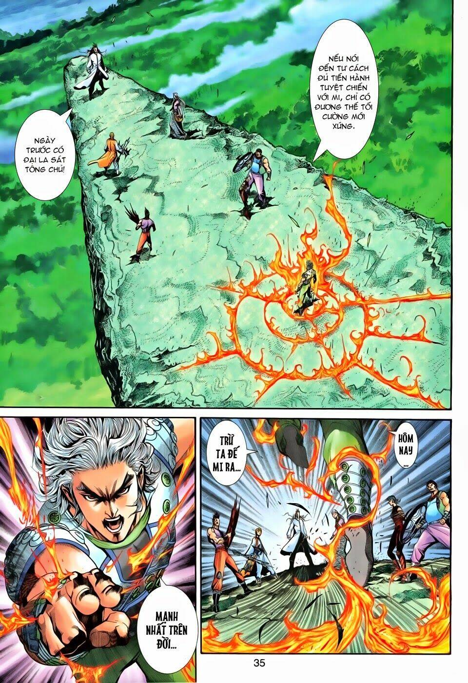 thần binh tiền truyện 1 - đỉnh phong tuyệt chiến chapter 4 35
