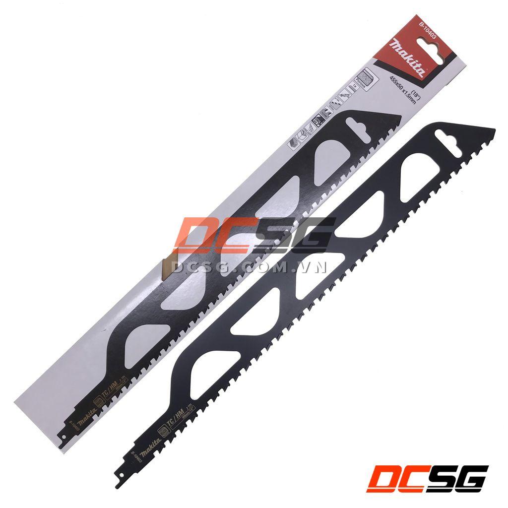 Lưỡi cưa kiếm cắt tường, bê tông nhẹ Makita | DCSG