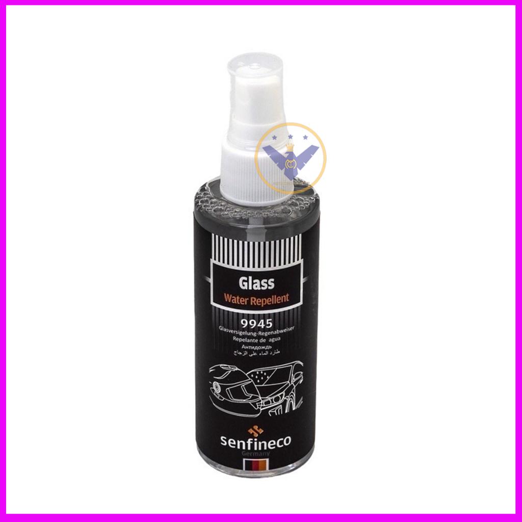 Xịt Phủ Nano Chống Tụ Nước Kính Xe - Senfineco 9945 - Water Repellent - 100ml
