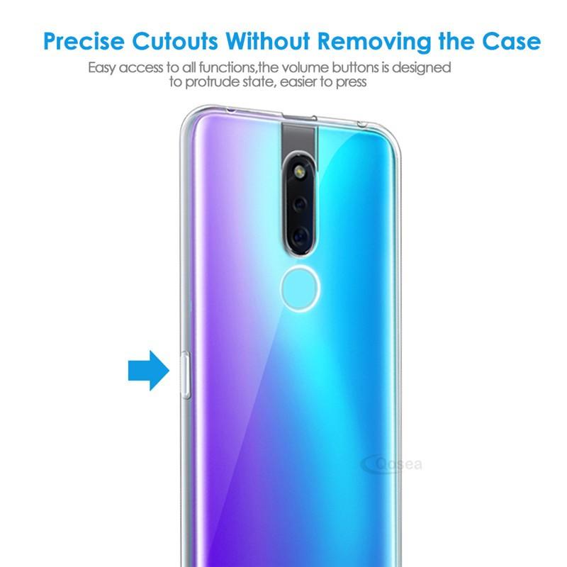 ỐP LƯNG DẺO TRONG SUỐT DÀNH CHO OPPO F11 PRO