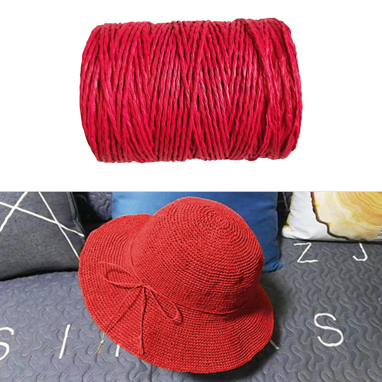 Raffia Paper Craft Ribbon Raffia yarns 820 Feet Macrame Projects Packing Paper Twine Weaving Raffia Ribbon for Bags Festival Gifts Crafting