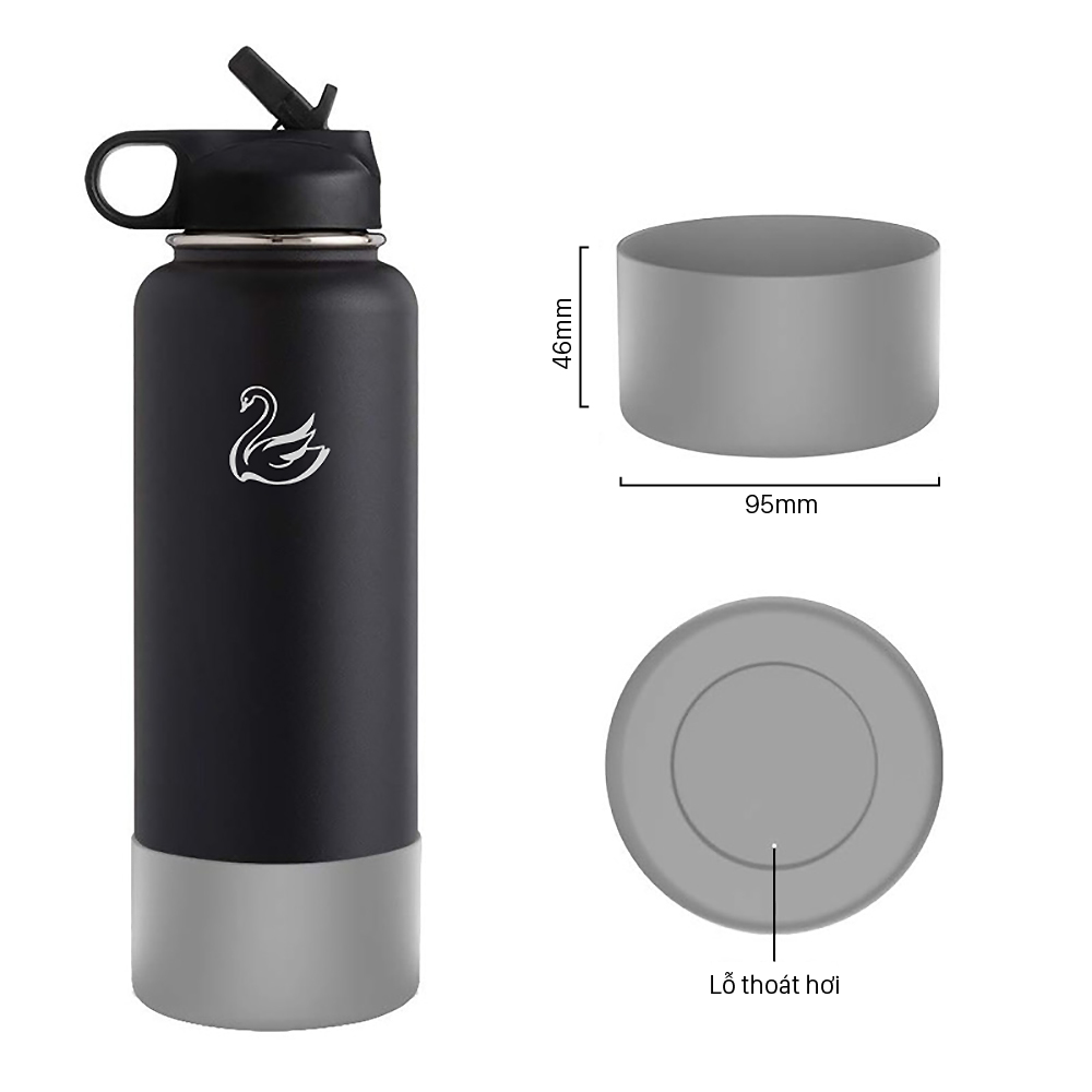 Đế Bình Giữ Nhiệt Silicone Boot 2GOOD Flask 900ml