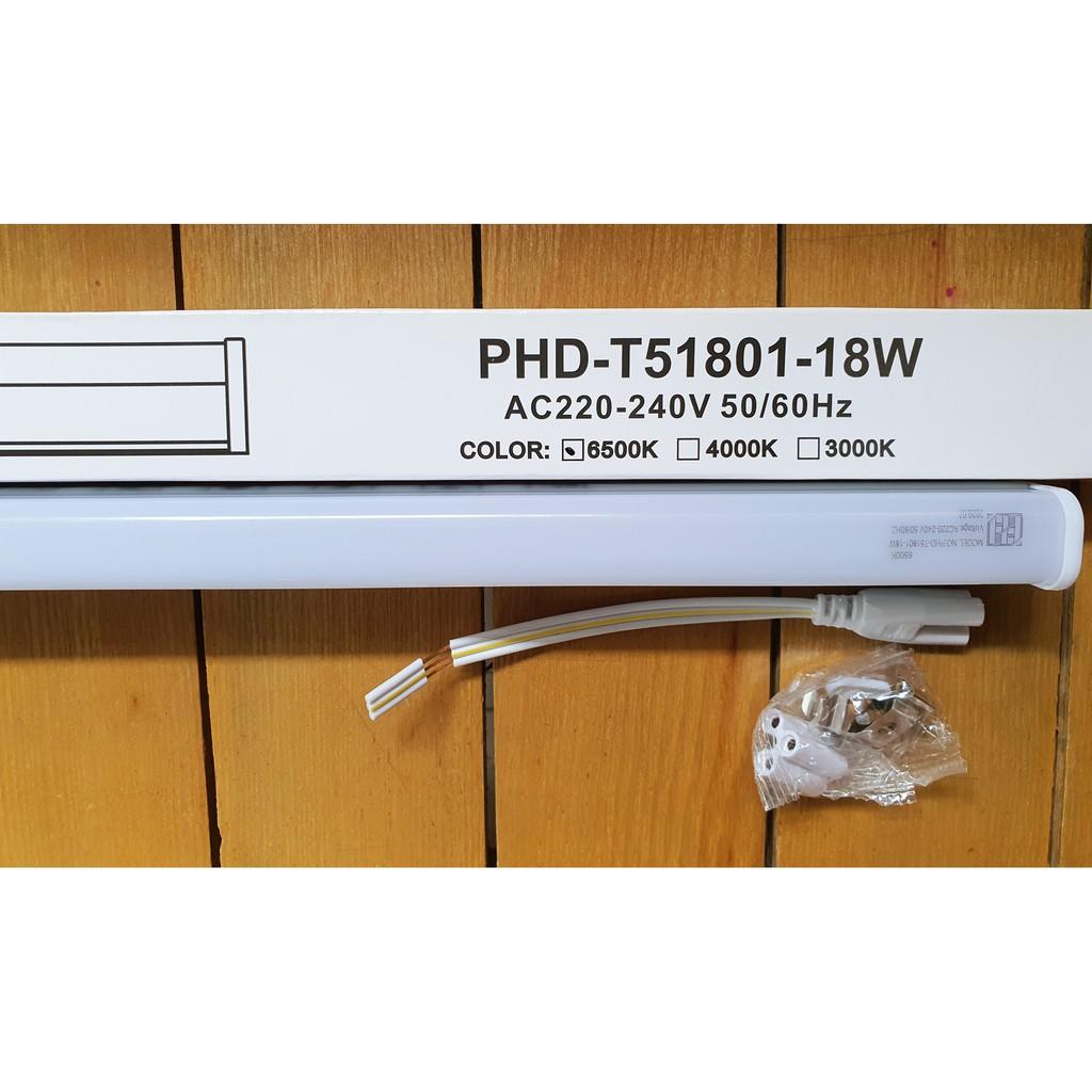 Đèn led T5 liền máng 18w dài 90 cm PHD-T51801