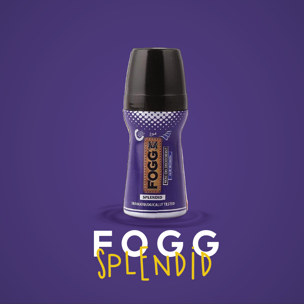 Lăn khử mùi hương nước hoa FOGG Splendid 50ml, chính hãng dubai, dành cho nữ, dùng để lăn nách, giảm thiểu mùi cơ thể, lưu hương lâu 4-5 tiếng, khử mùi 48h, không kích ứng da, không thâm nách, không ố áo, Simcom