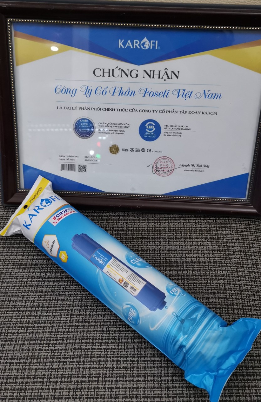 Bộ 10 lõi lọc nước Karofi hàng chính hãng dùng cho máy lọc nước Karofi Livotec LRC110-H
