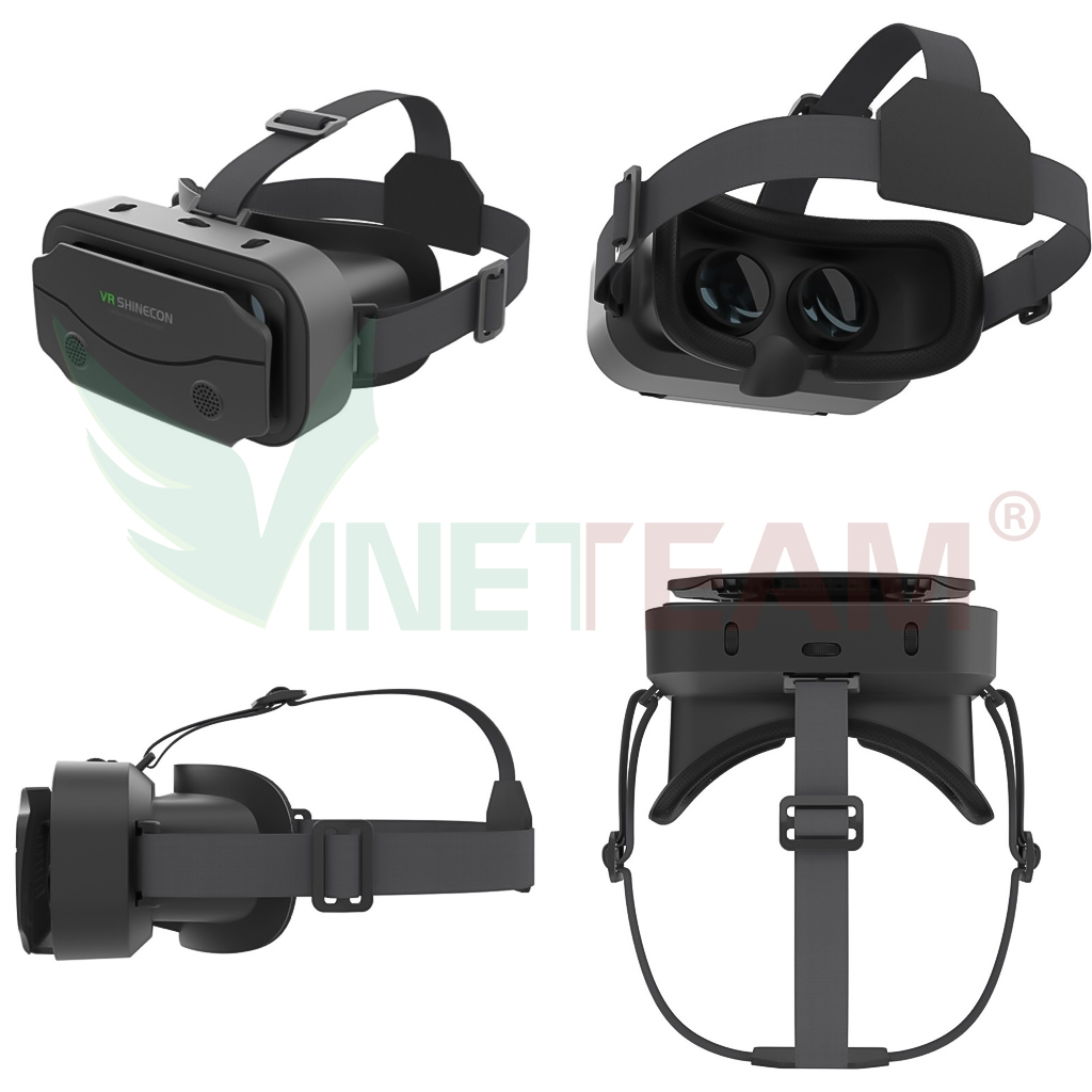 Kính Thực Tế Ảo 3D VR Shinecon G13 Dành Cho Điện Thoại Thông Minh 4.7-7.2 Inch - Hàng Chính Hãng