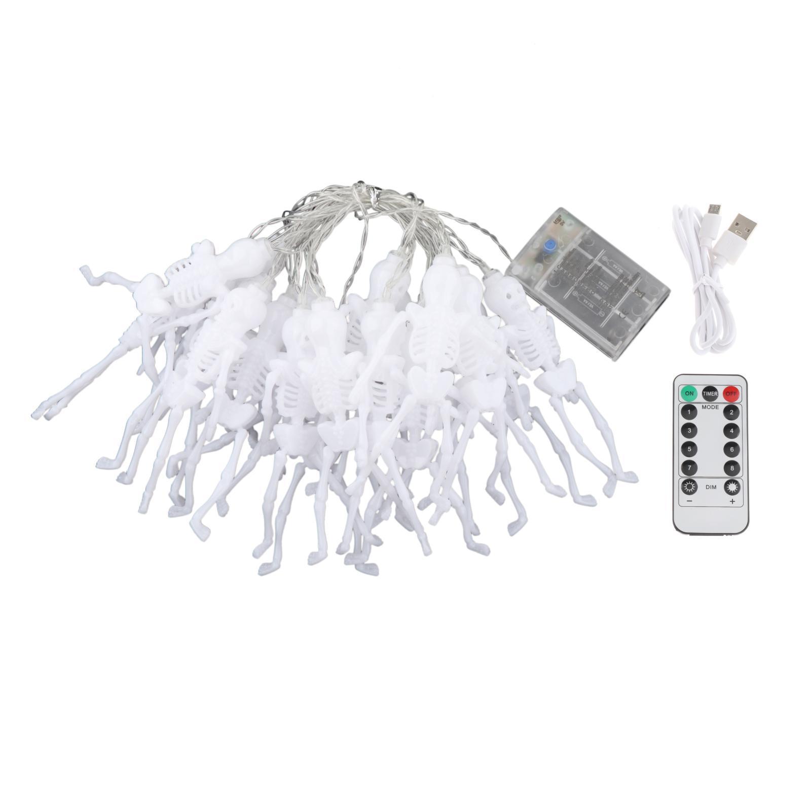 Halloween String Lights Decorations for Fireplace Horror Atmosphere