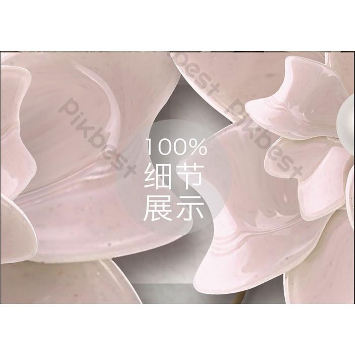 Tranh dán tường Hoa thời trang trang sức hiện đại, tranh dán tường 3d hiện đại  MS1213959