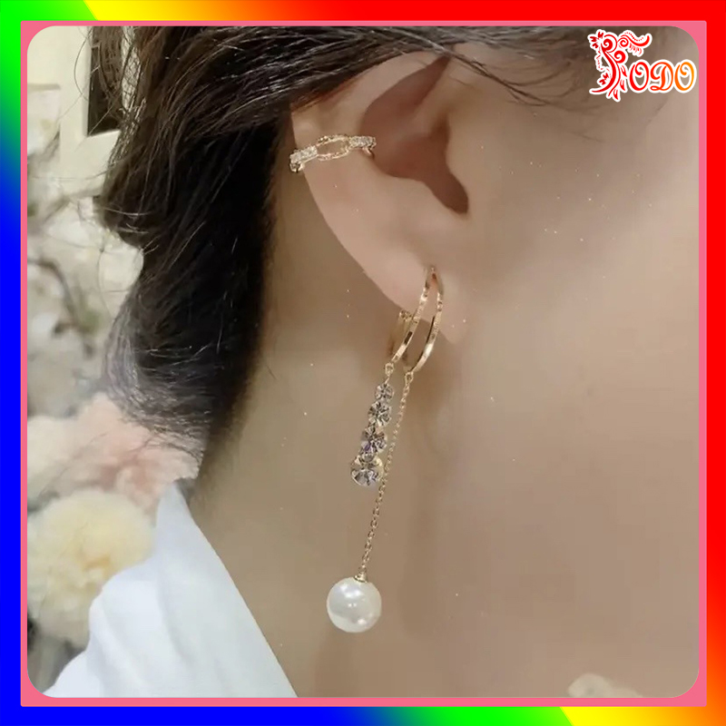 Bông tai kiểu thanh lịch thời trang VV144 Hàn Quốc đi làm sành điệu sang trọng thu đông trẻ trung -