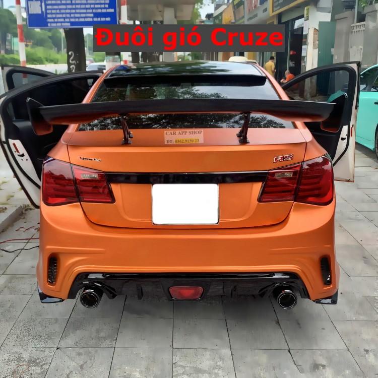 Đuôi gió Thể thao Cao , Bắt ốc Cho xe Chevrolet Cruze