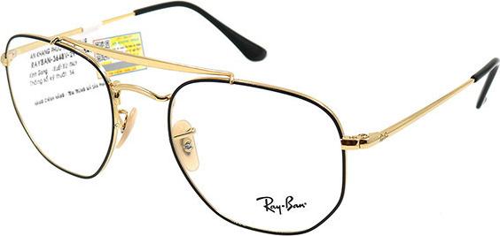 Gọng Kính Unisex Rayban RB3648V 2946 vàng-đen