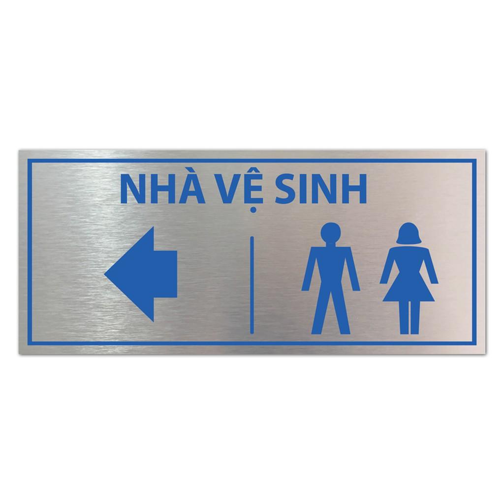 Bảng toilet, bảng chỉ dẫn nhà vệ sinh, chỉ dẫn WC cao cấp giá tốt