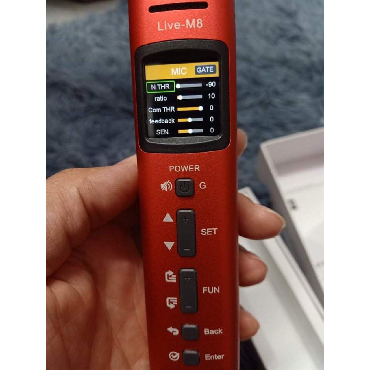 Micro Livestream MISOUND Live -M8. Hát karaoke trên ÔTô - Hàng chính hãng