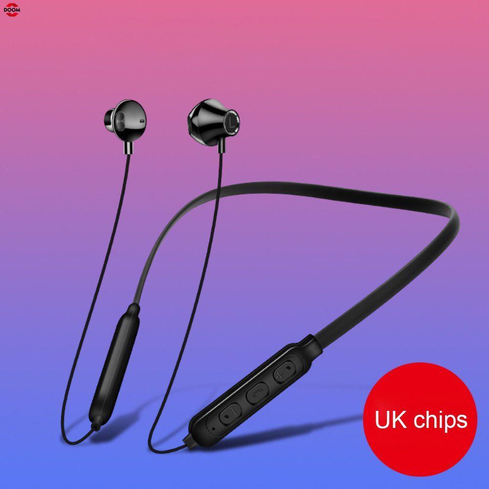 G02 Không Dây Bluetooth Tai Nghe Nhạc Điện Thoại Cổ Thể Thao Tai Nghe Nhét Tai Có Mic Cho Iphone Samsung Xiaomi