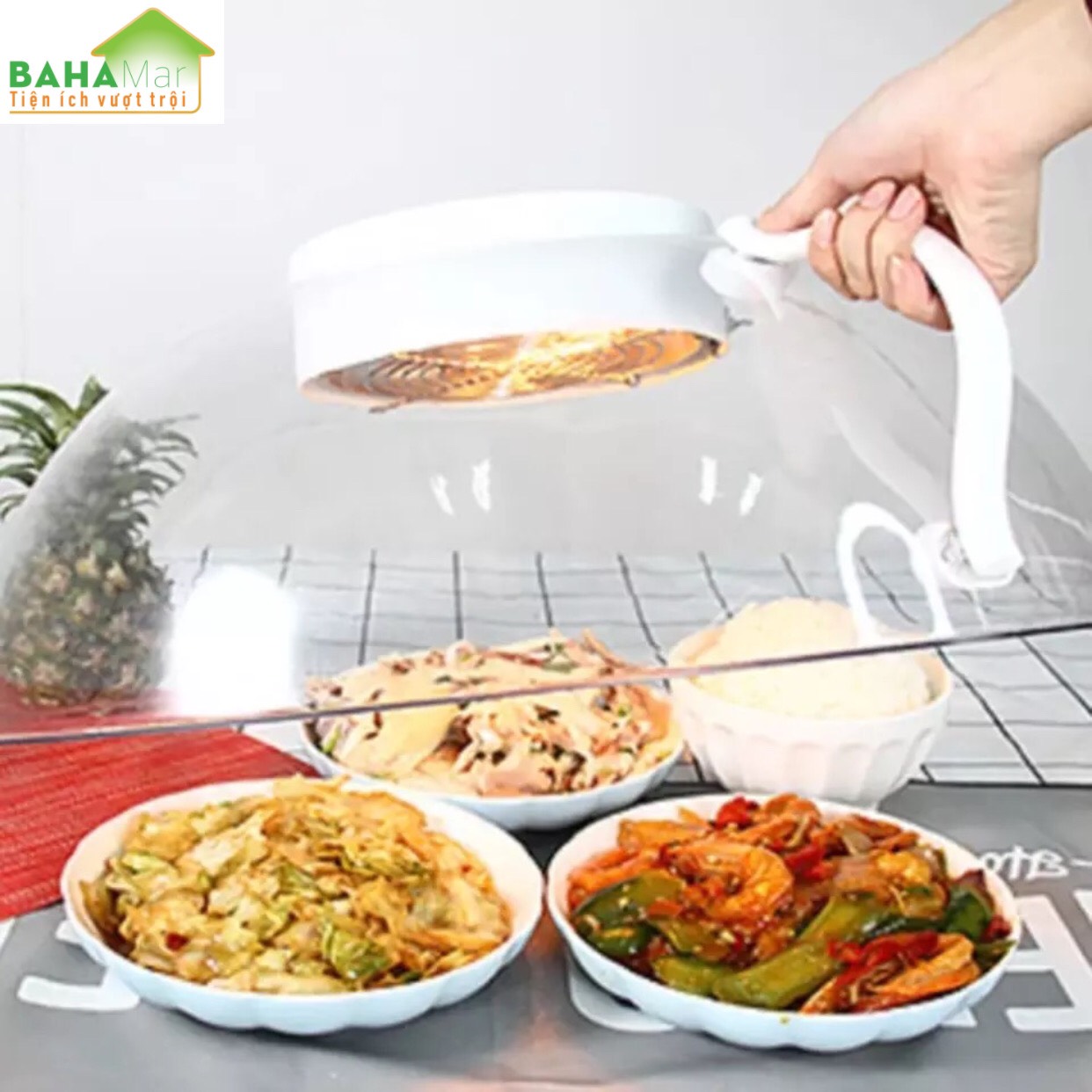 LỒNG BÀN THÔNG MINH CÁCH NHIỆT LÀM NÓNG, GIỮ ẤM THỨC ĂN 62cm "BAHAMAR" Giữ nóng thức ăn, rất hoàn hảo cho việc giữ ấm thức ăn nóng hổi và thơm ngon.