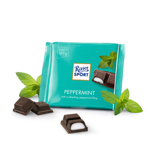 Sôcôla vị bạc hà hiệu Ritter Sport – thanh 100g