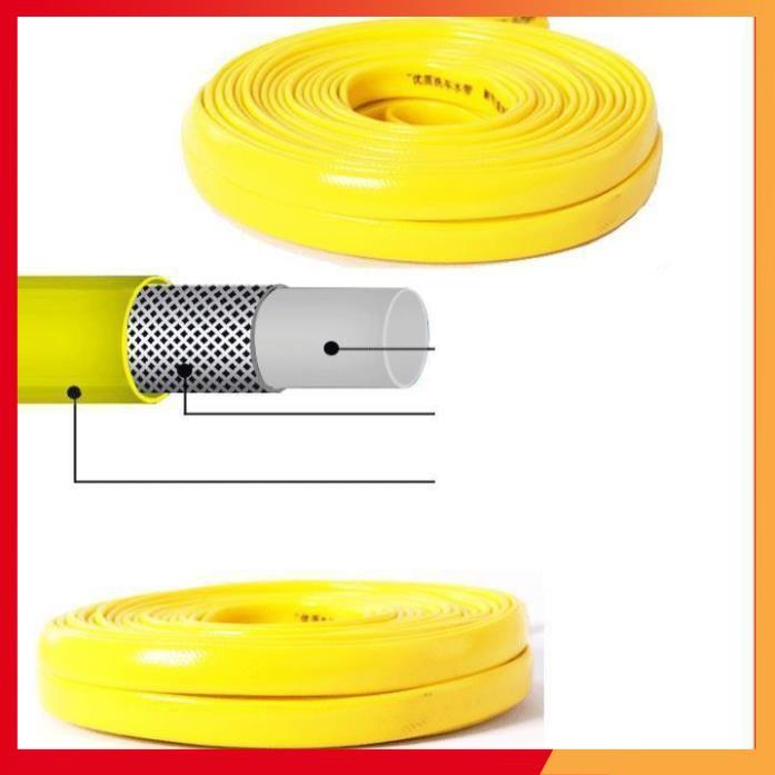 Bộ dây vòi xịt nước rửa xe, tưới cây tăng áp 3 lần,loại 3-5M 206317