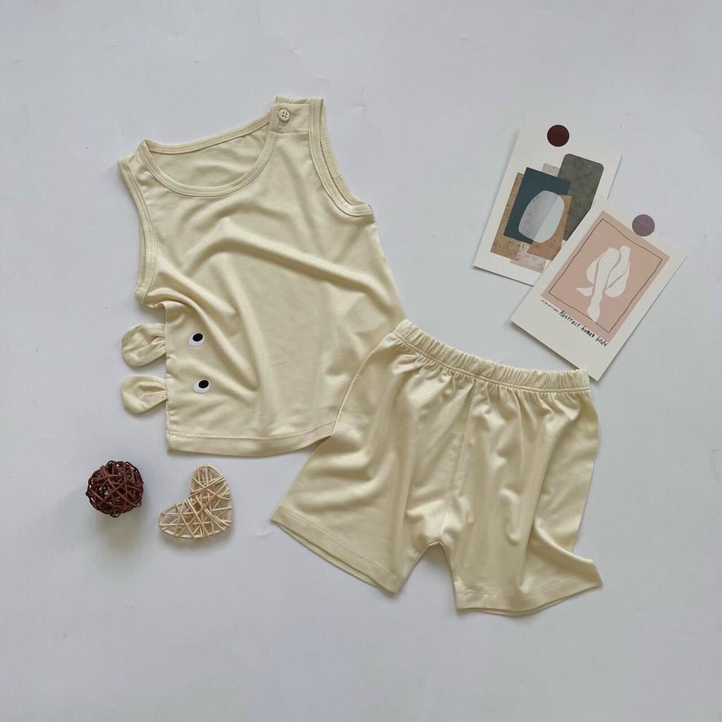 Bộ 3 Lỗ Cho Bé Bộ 3 Lỗ Tai Chuột Cho Bé Trai Và Bé Gái, Chất Thun Lạnh Cao Cấp Siêu Mềm Mịn Mát, Thấm Hút Mồ Hôi .