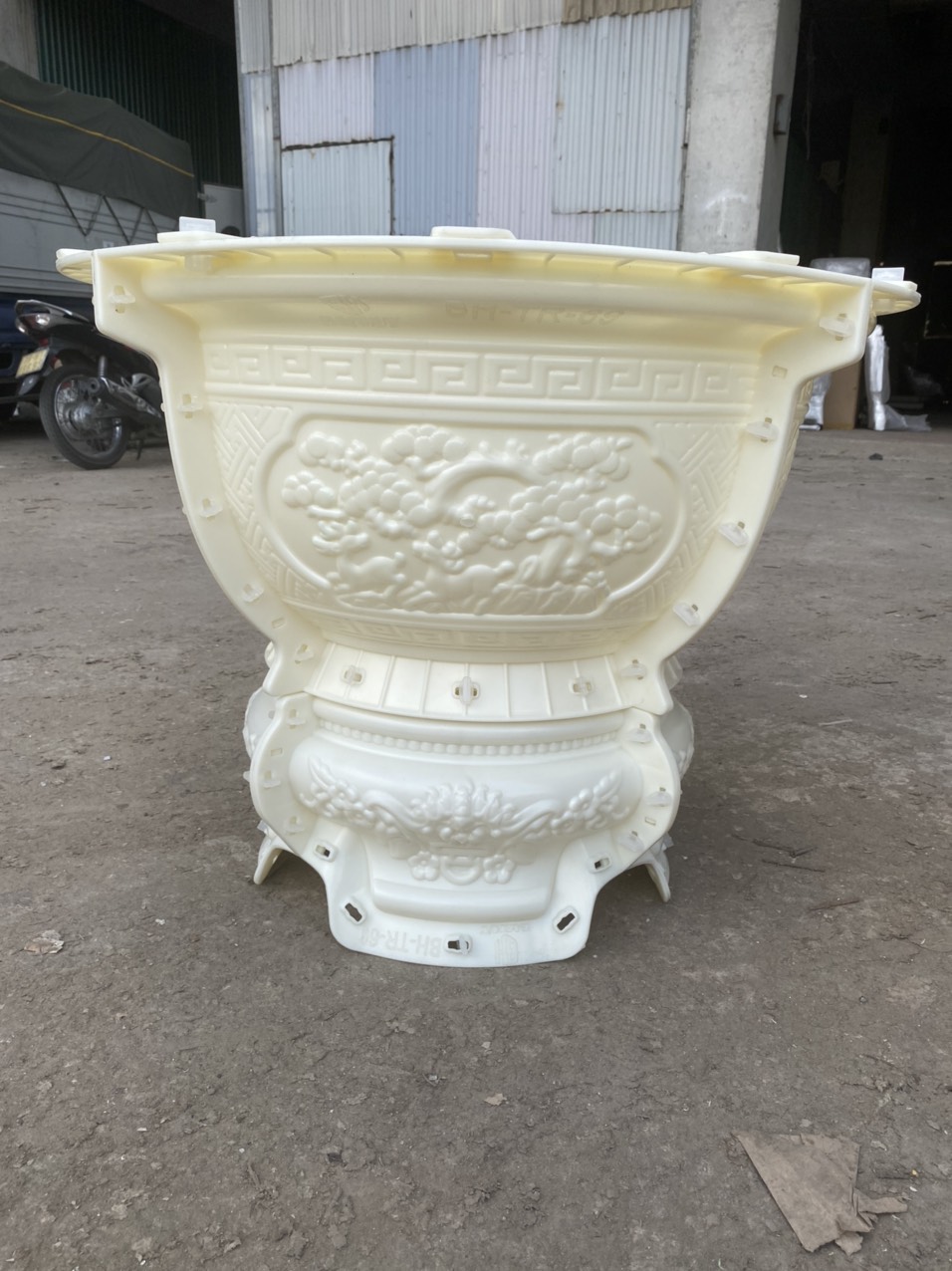 Khuôn chậu cảnh tròn 69 ABS