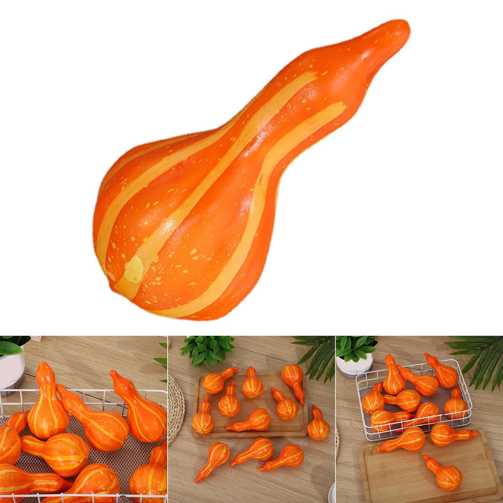 Fake Pumpkins Model Photography Props for Christmas Baby Shower Kitchen