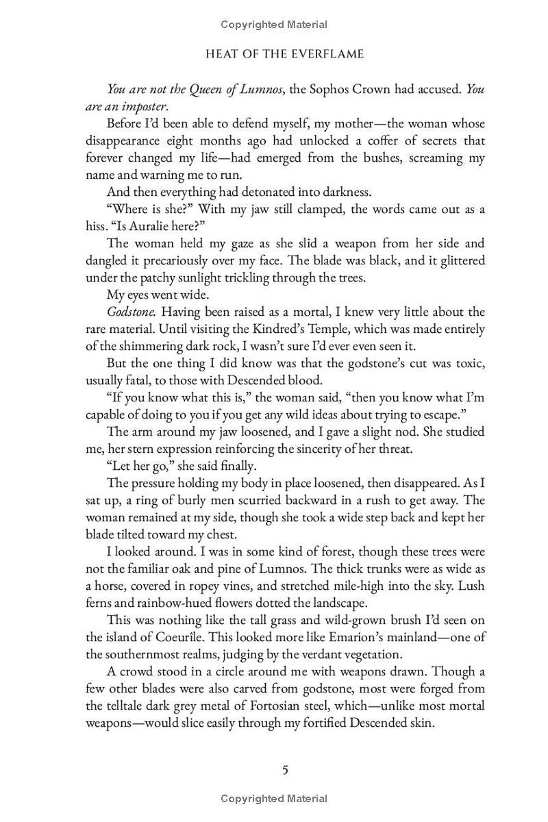 Sách ngoại văn: Heat Of The Everflame