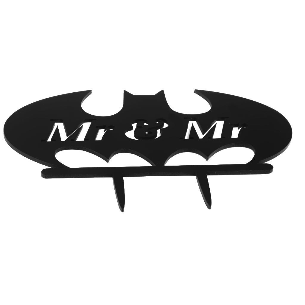 & Cake Topper For Gay Wedding Birthday Anniversary Cake Decoration