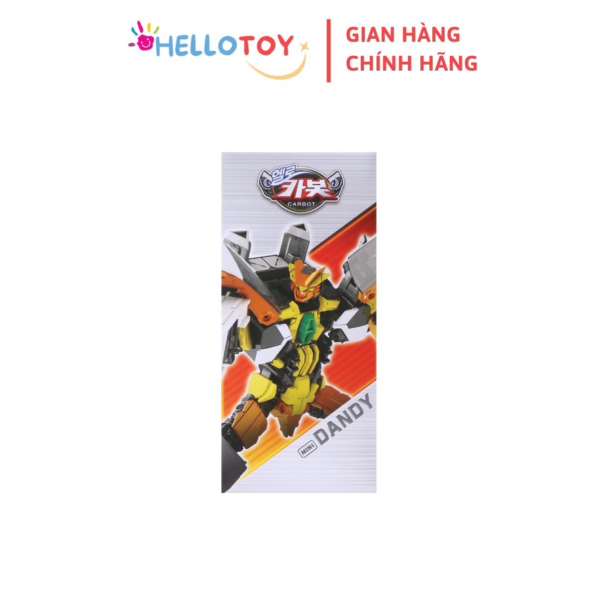 Đồ Chơi Mô Hình Lắp Ráp Xe Hơi Biến Hình HELLO CARBOT Mini Dandy 64/120