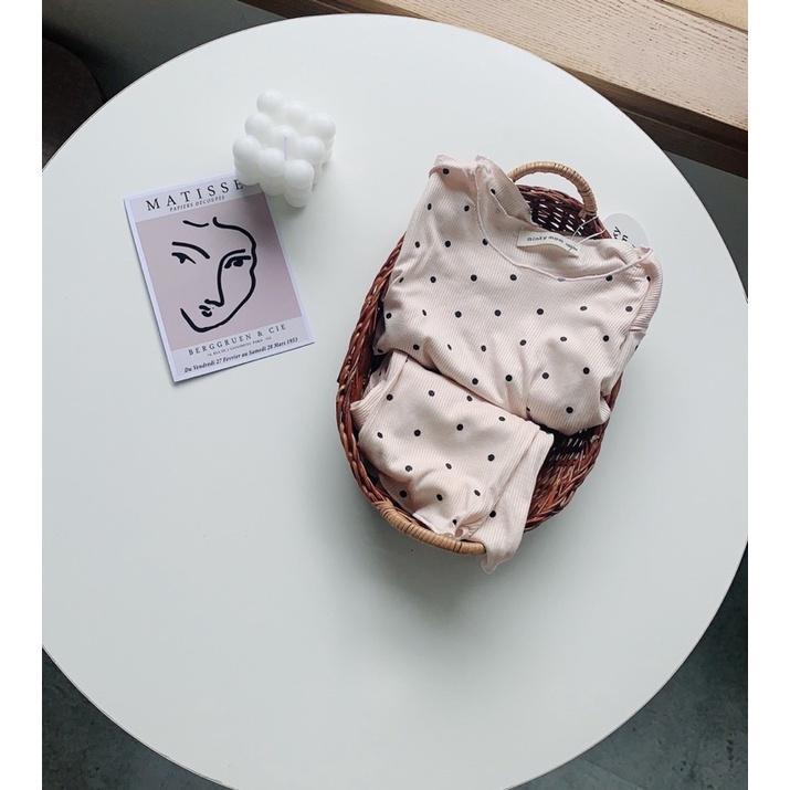 Bộ cotton co dãn cho bé 7-20kg