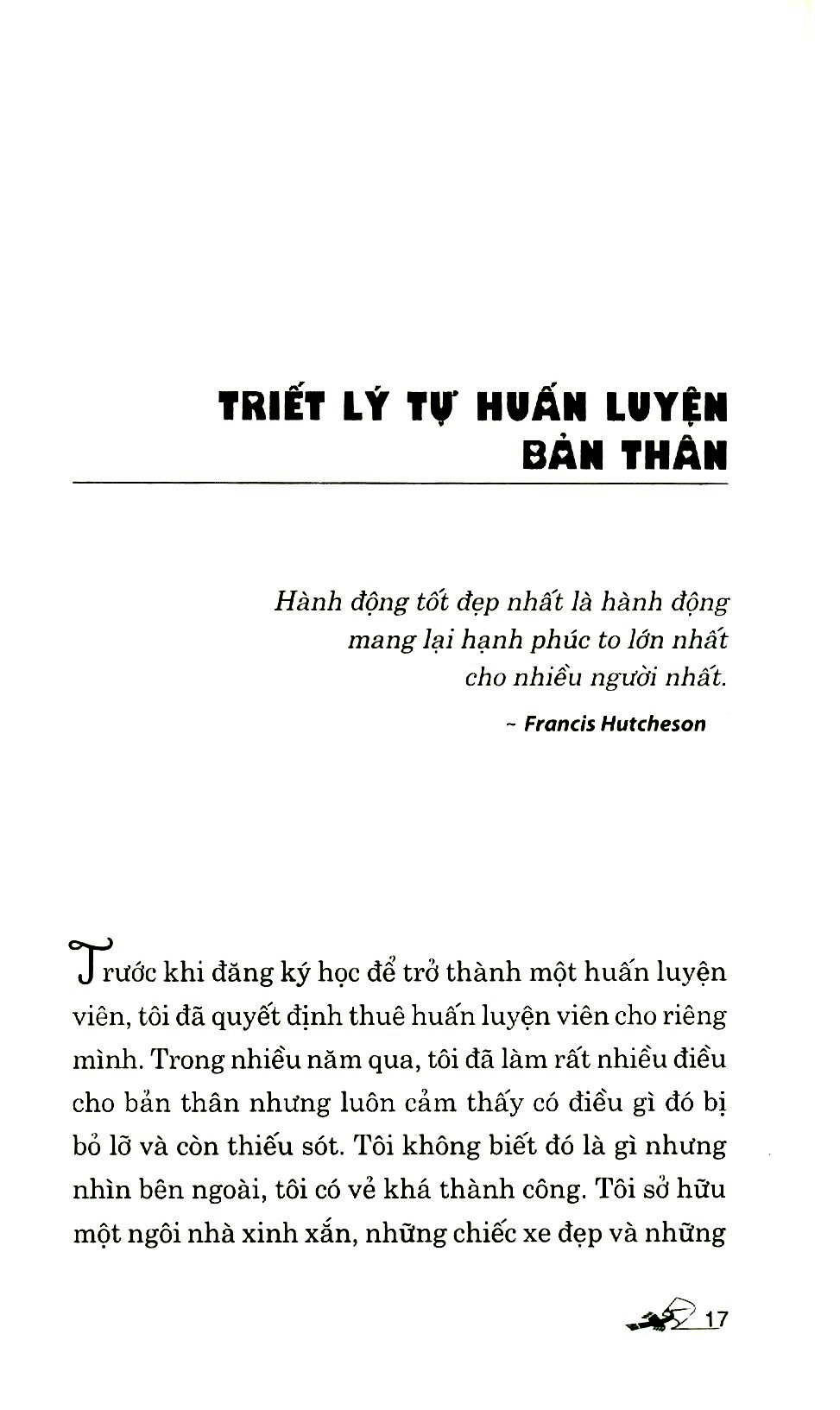 Tự Huấn Luyện Chính Mình