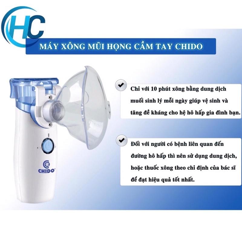 Máy xông mũi họng CHIDO công nghệ Nhật Bản