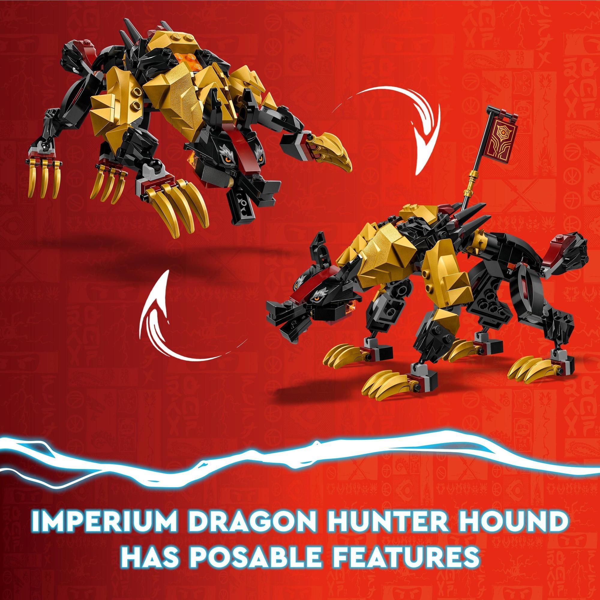 LEGO Ninjago 71790 Đồ chơi lắp ráp Quái thú săn rồng Imperium (198 chi tiết)