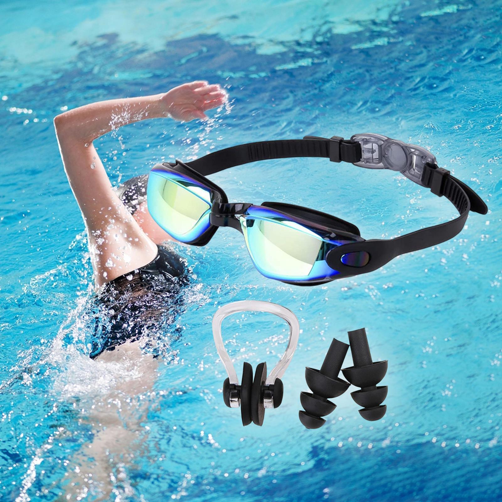 Swim Goggles, Anti Fog No Leaking Swimming Goggles for Men Women