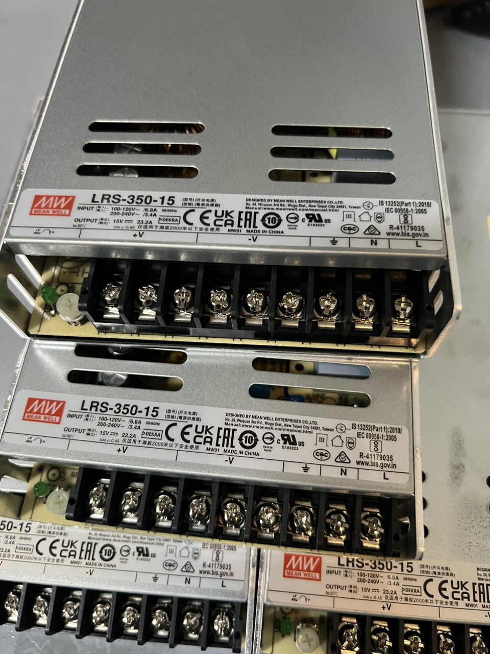 Nguồn Meanwell LRS-350-15 Hàng nhập khẩu