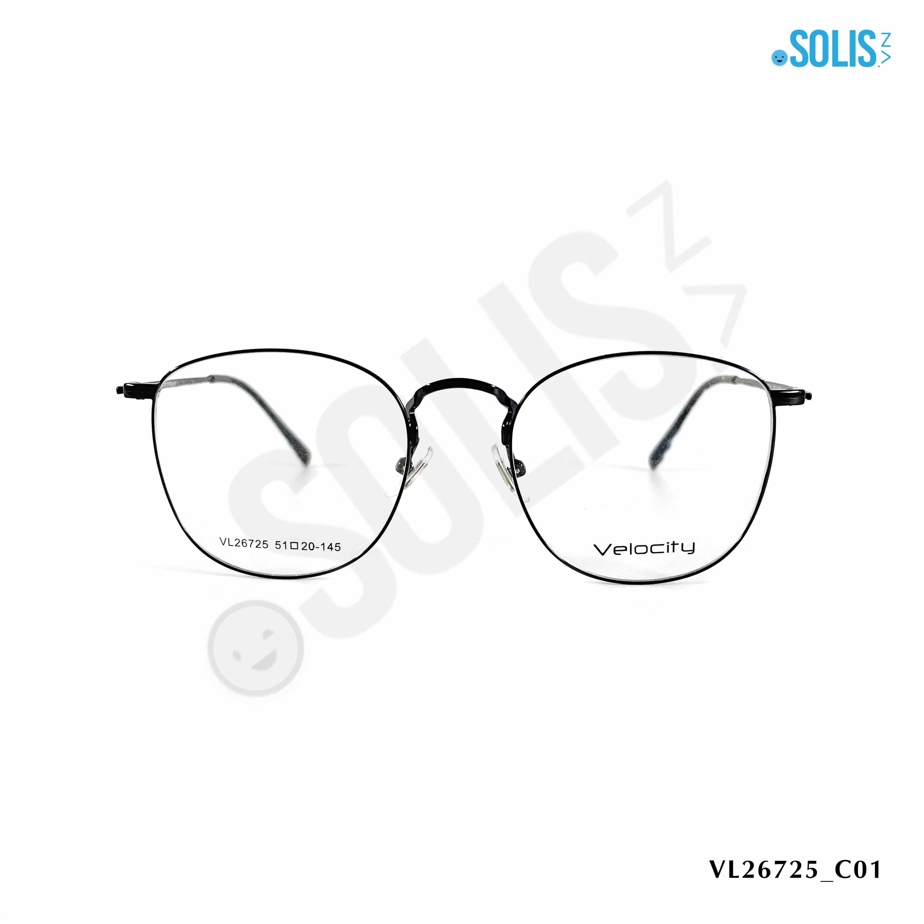 Gọng kính KL Velocity VL26725 - KÍNH KIM LOẠI HIỆU VELOCITY VL26725 KÍCH THƯỚC 51-20-145