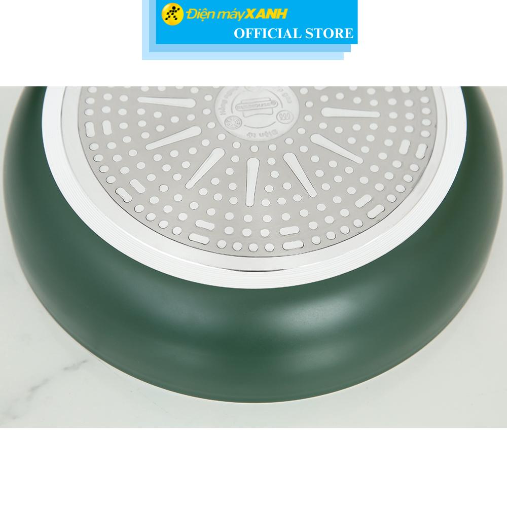 Chảo nhôm chống dính vân đá đáy từ 24 cm Sunhouse SH24G