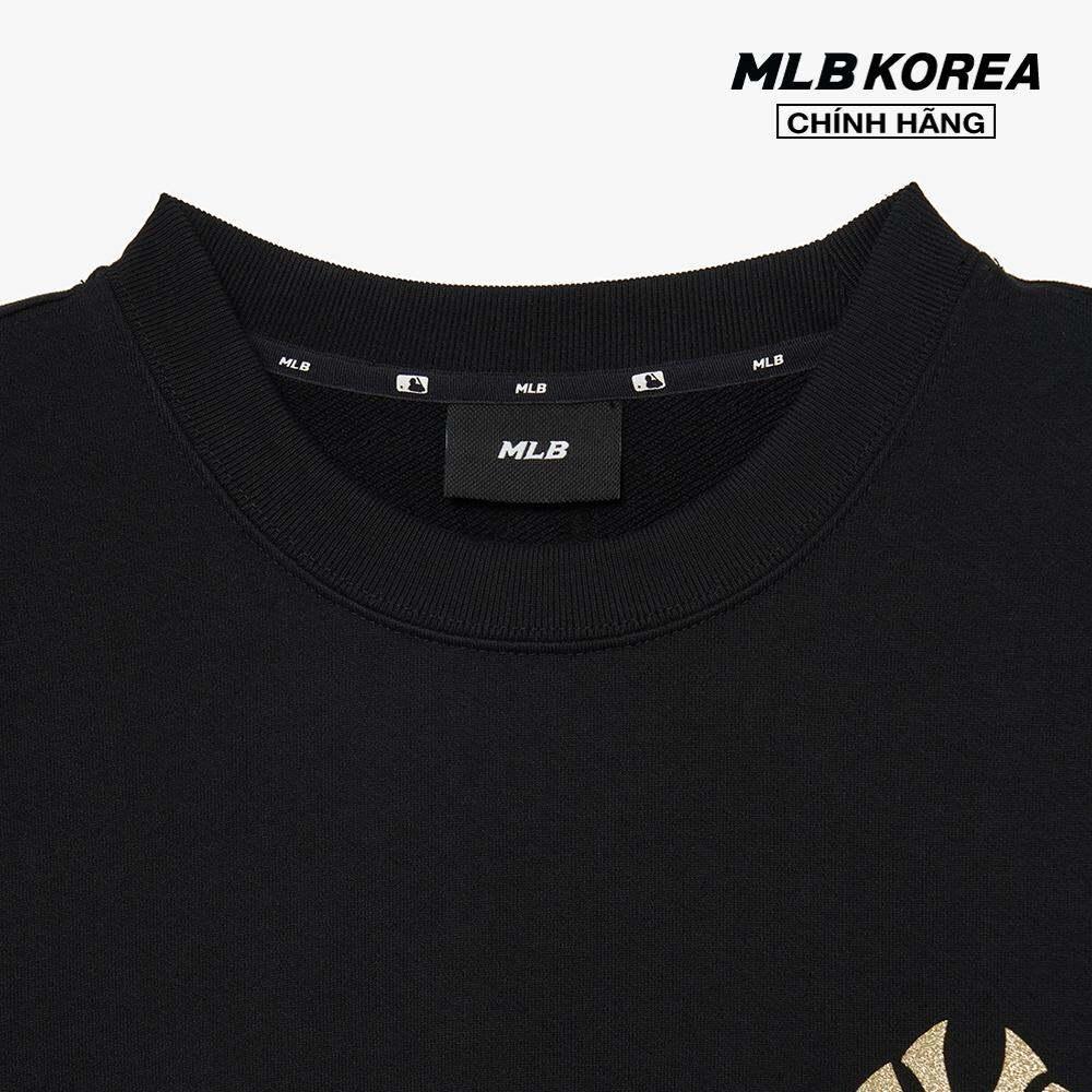 MLB - Áo sweatshirt unisex cổ tròn tay dài Basic Bling Mega