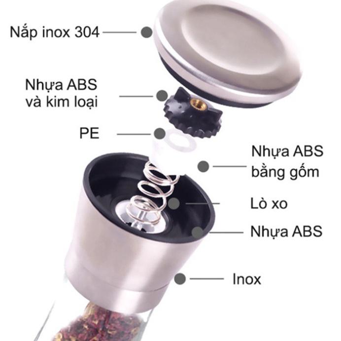 Dụng cụ xay hạt tiêu inox 304