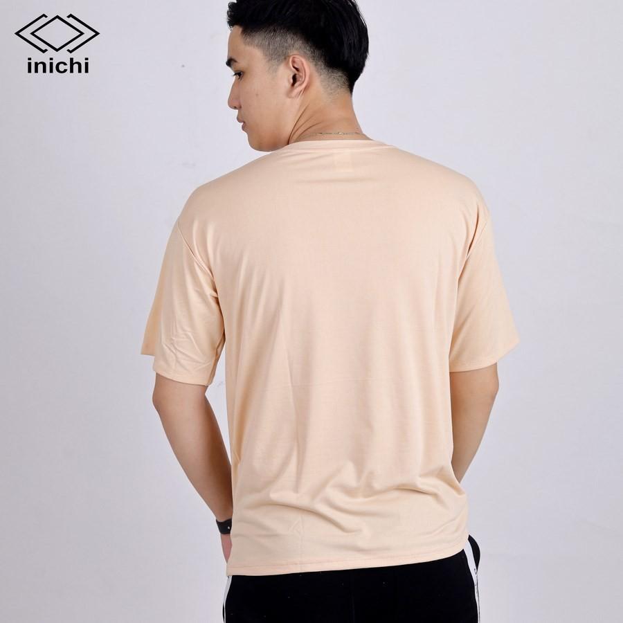 Áo thun INICHI unisex tay lỡ form rộng cá tính, hình in hình quả chanh - IC612