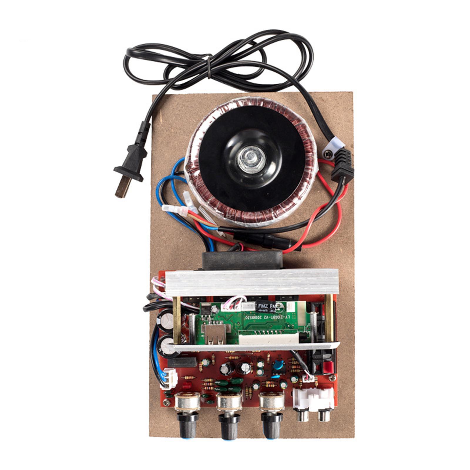 Digital Amplifier Board Bluetooth 5.0 DIY 180W+180W Peak Output 220V Stereo 2 Channel Music Amplifier Audio Module Home Audio System