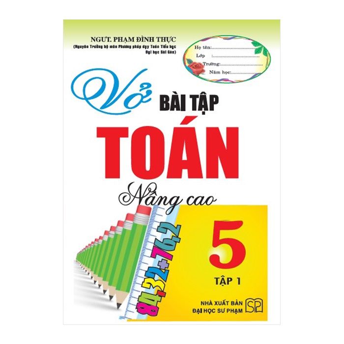 Sách - Vở Bài Tập Toán Nâng Cao 5