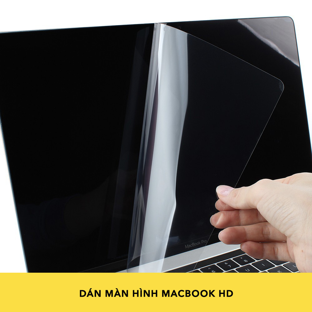 Miếng dán màn hình Macbook Screen Guard HD đủ dòng chống trầy xước, bụi bẩn cho màn hình