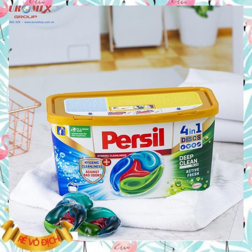 Viên giặt xả thông minh Persil Discs 4in1,Hàng nội địa Đức,Châu Âu